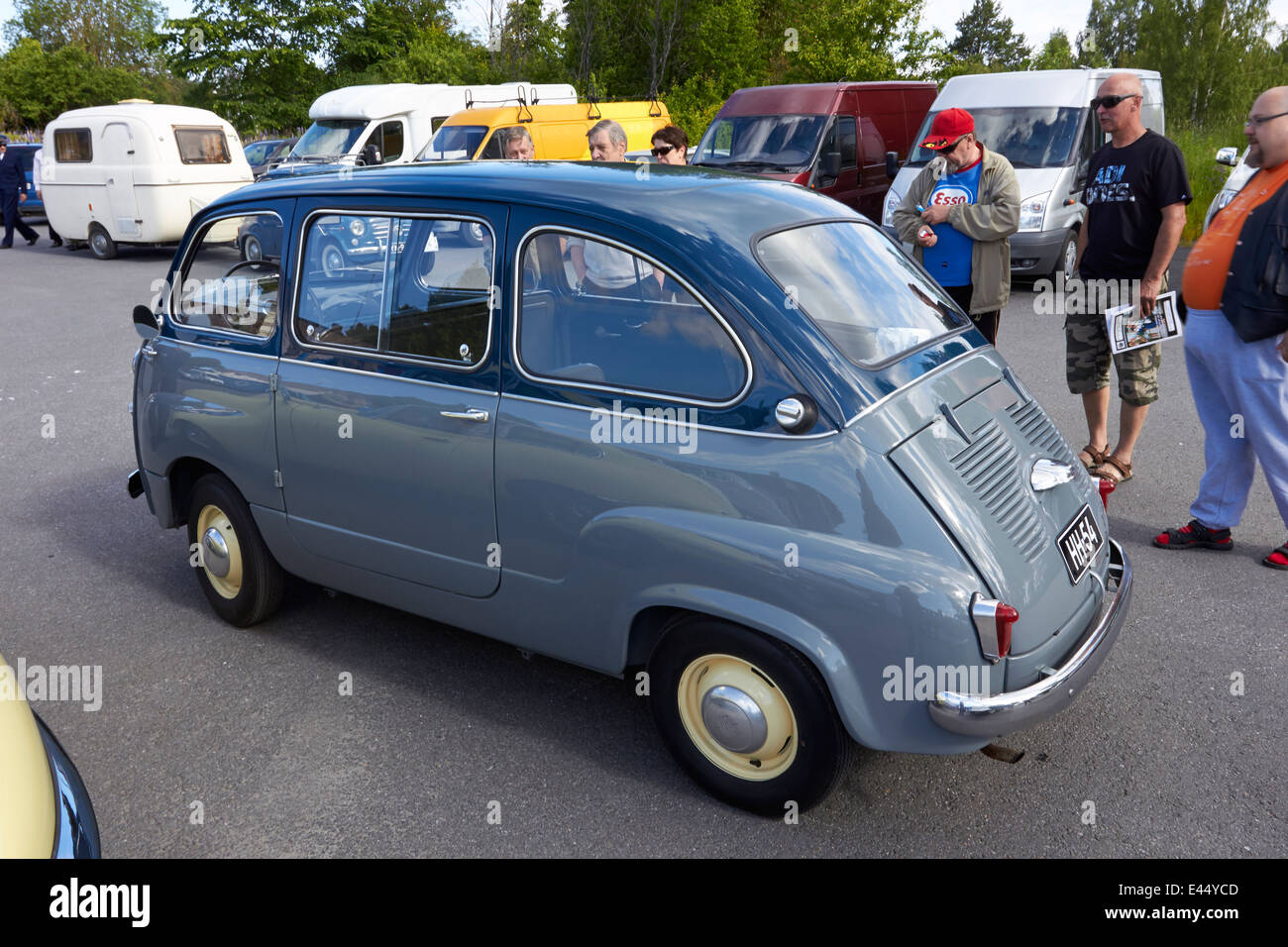 1956 Fiat 600 Multipla Banque D'Images