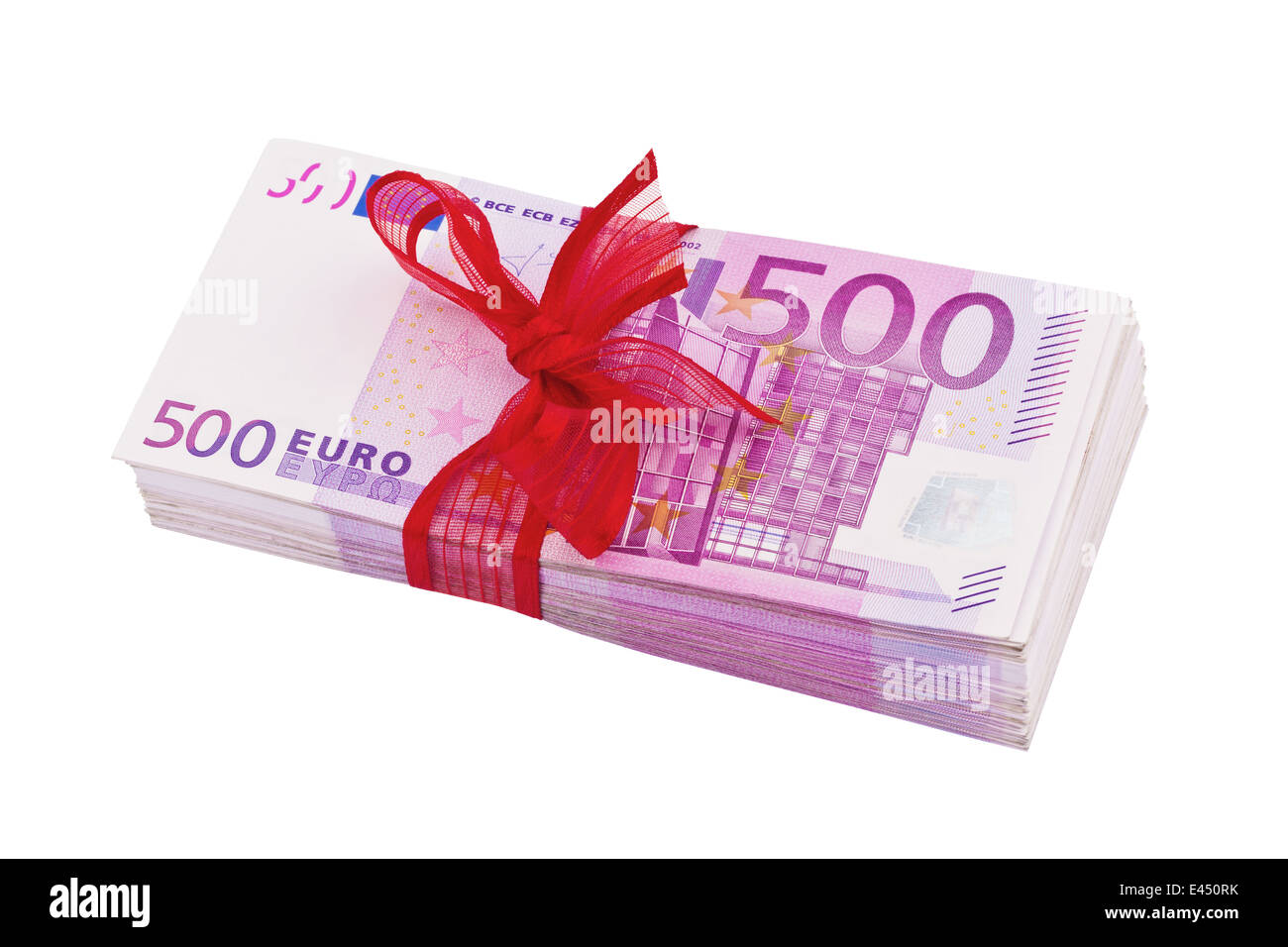 500 euros bill gift Banque de photographies et d'images à haute résolution  - Alamy