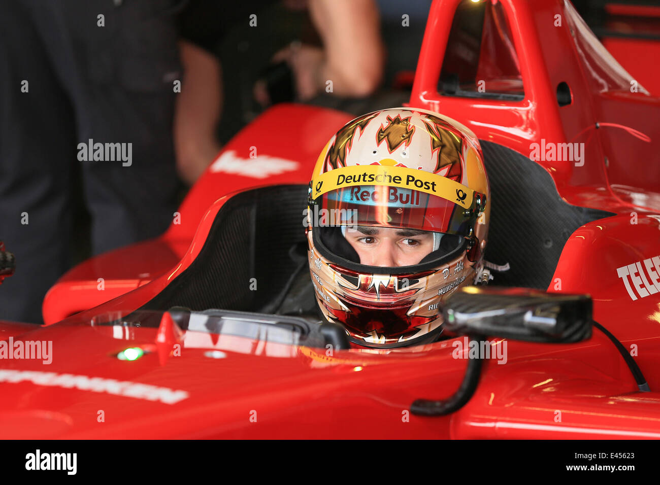 Donnington Park, Royaume-Uni. 06Th Juillet, 2014. Formule E Test. Daniel Abt pour Audi Sport ABT à Donington Park Crédit : Action Plus Sports/Alamy Live News Banque D'Images