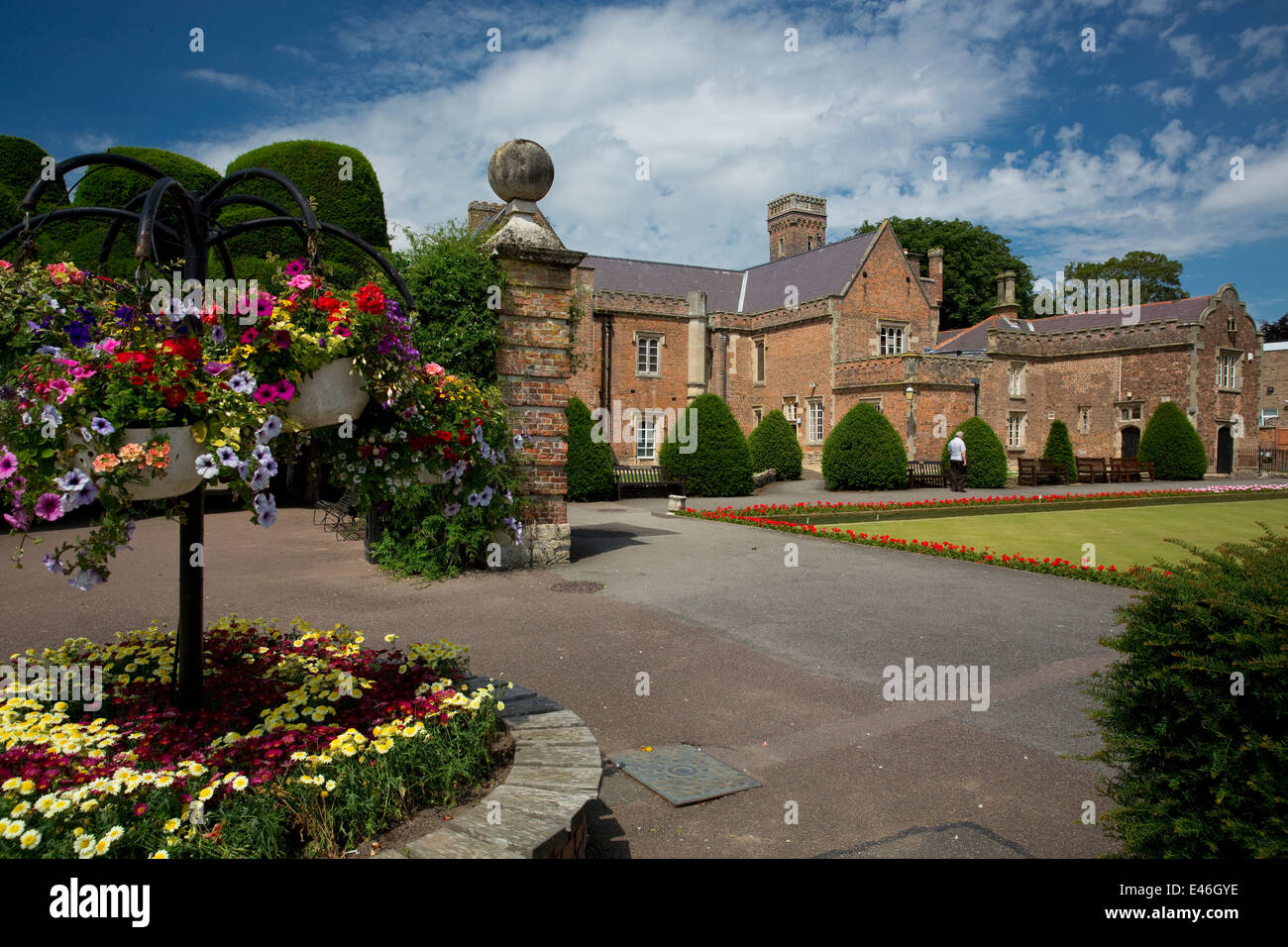 Ayscoughfee Hall, Spalding, South Holland, Lincolnshire Banque D'Images