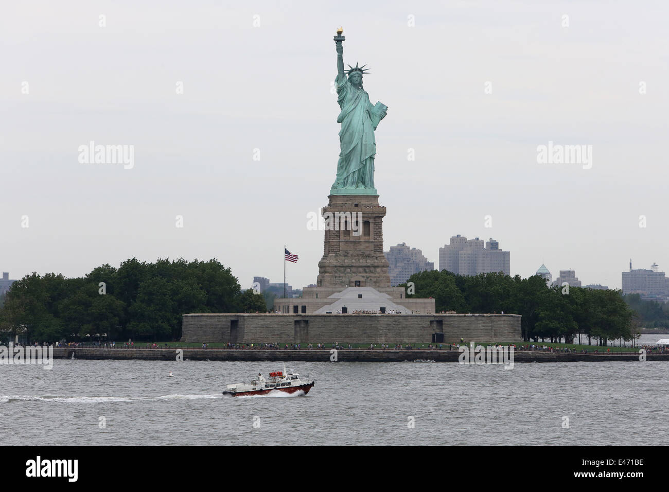 New York, USA, la Statue de la Liberté Banque D'Images