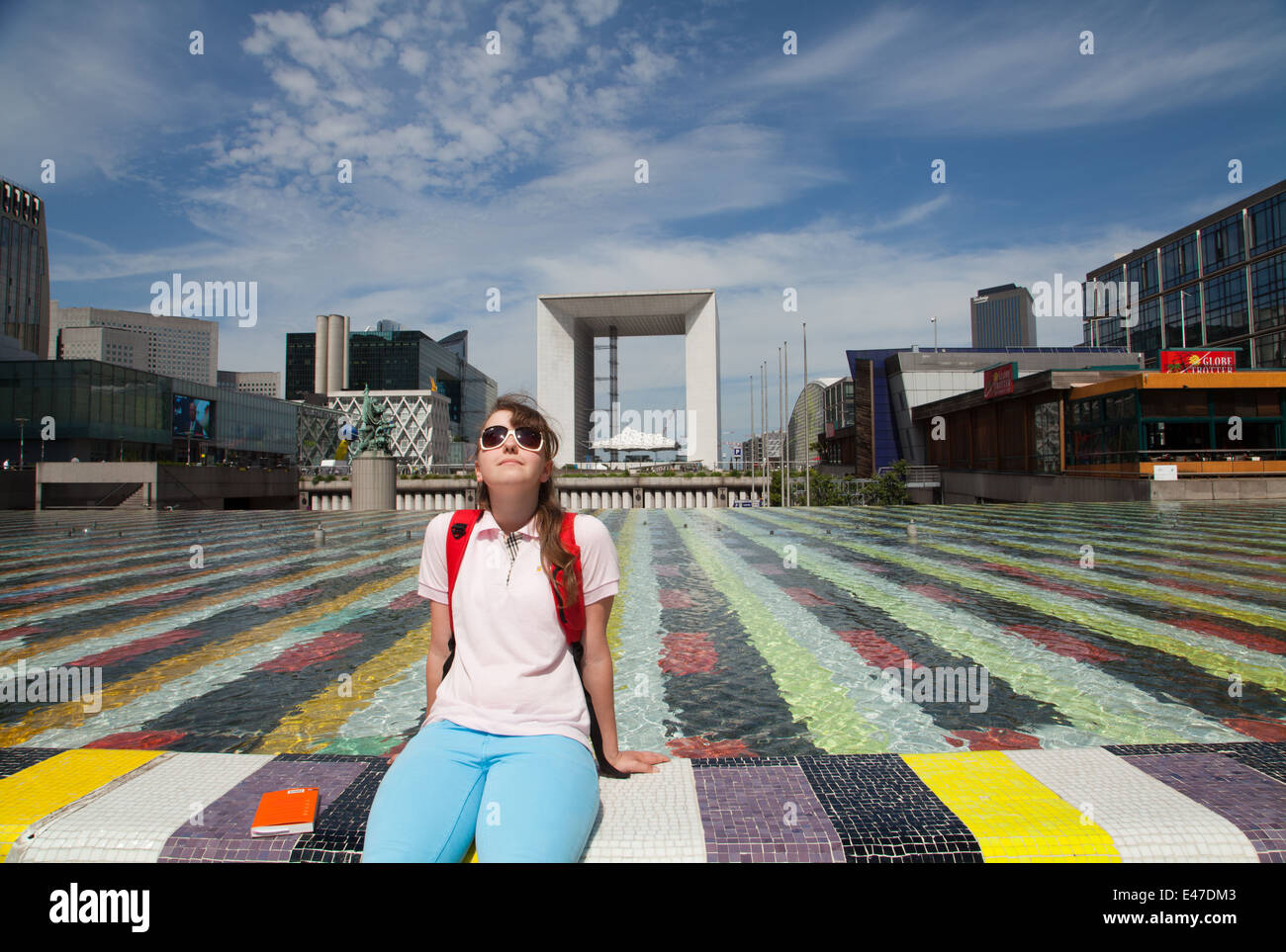 La Défense, Paris, France. Banque D'Images