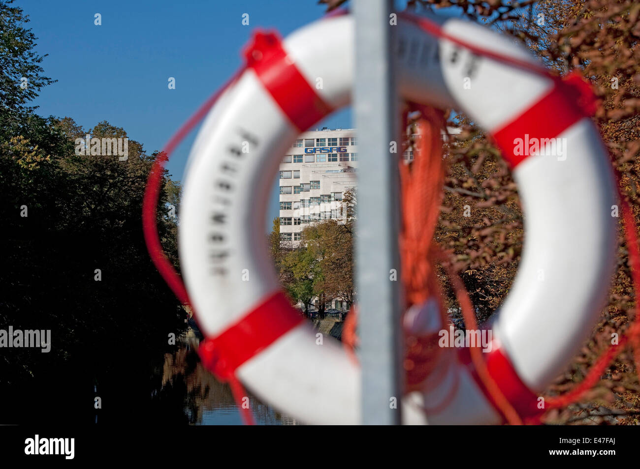 Gasag dans le Shell House Banque D'Images