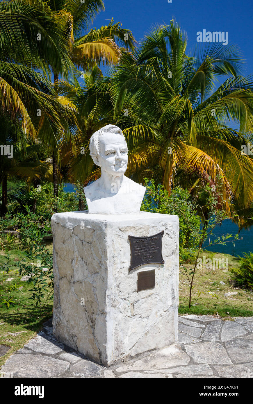 Alexander von Humboldt, le Parc national Alejandro de Humboldt, Parc National de Cuba Banque D'Images