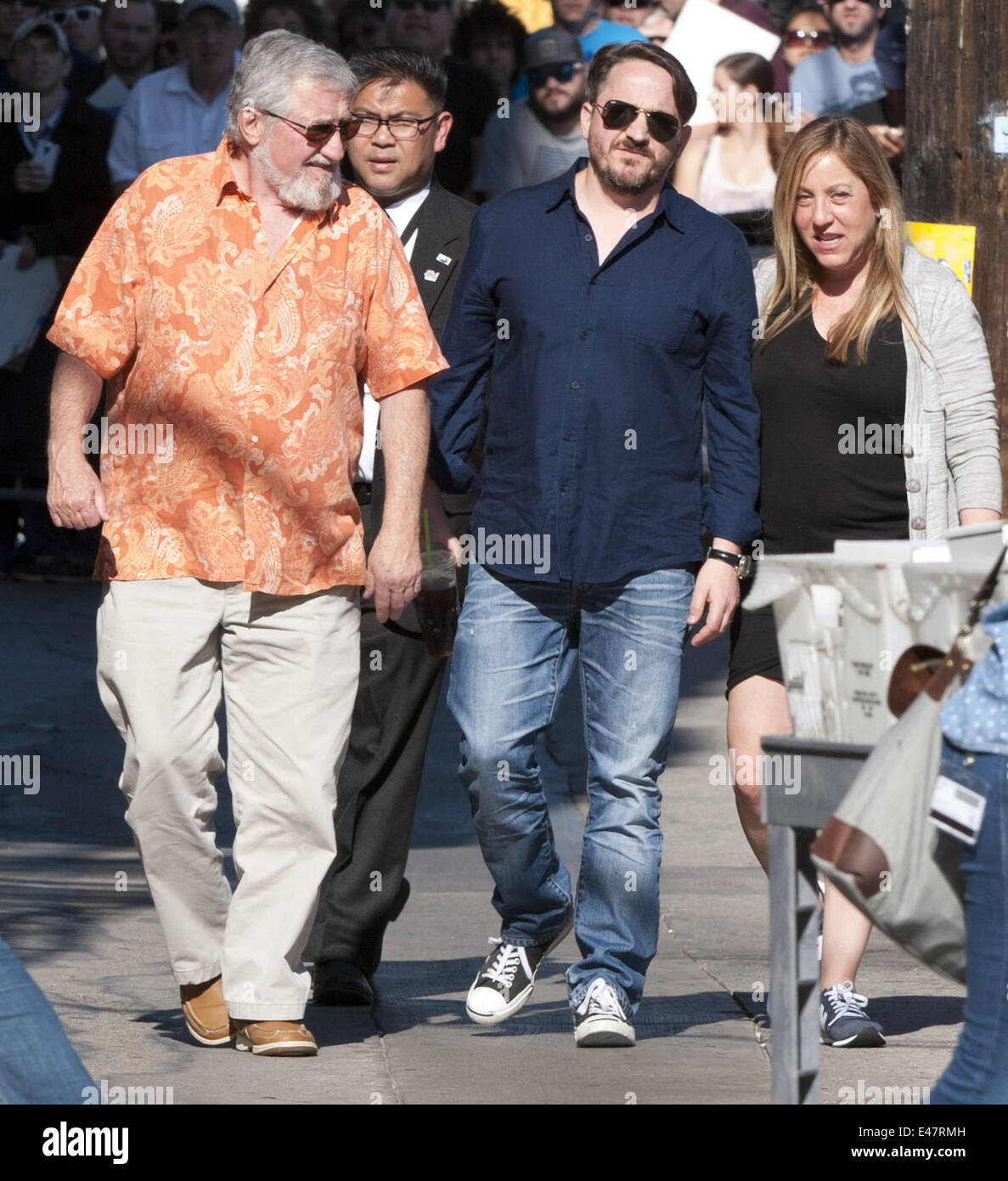 Hollywood, Californie, USA. 3 juillet, 2014. Acteur, comédien, réalisateur, producteur et scénariste, Ben Falcone a fait une apparition sur Jimmy Kimmel Live à Hollywood au El Capitan Theatre le jeudi 3 juillet 2014. © David Bro/ZUMA/Alamy Fil Live News Banque D'Images