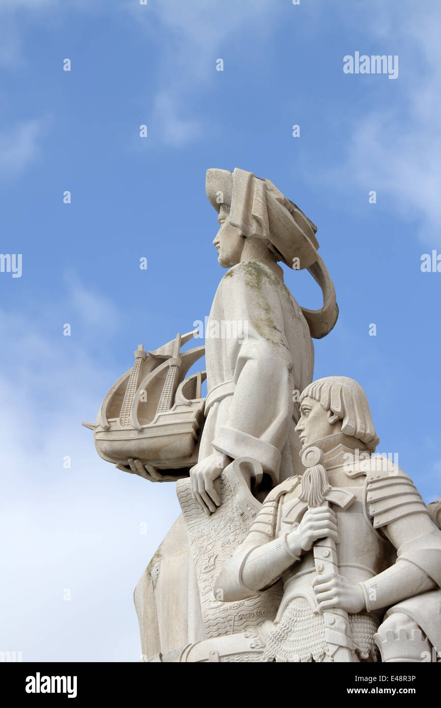 Padrao dos Descobrimentos, Lisbonne Banque D'Images