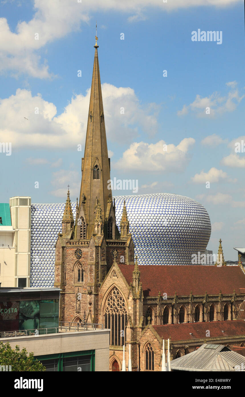 Centre de Birmingham , Église de Saint Martin Banque D'Images