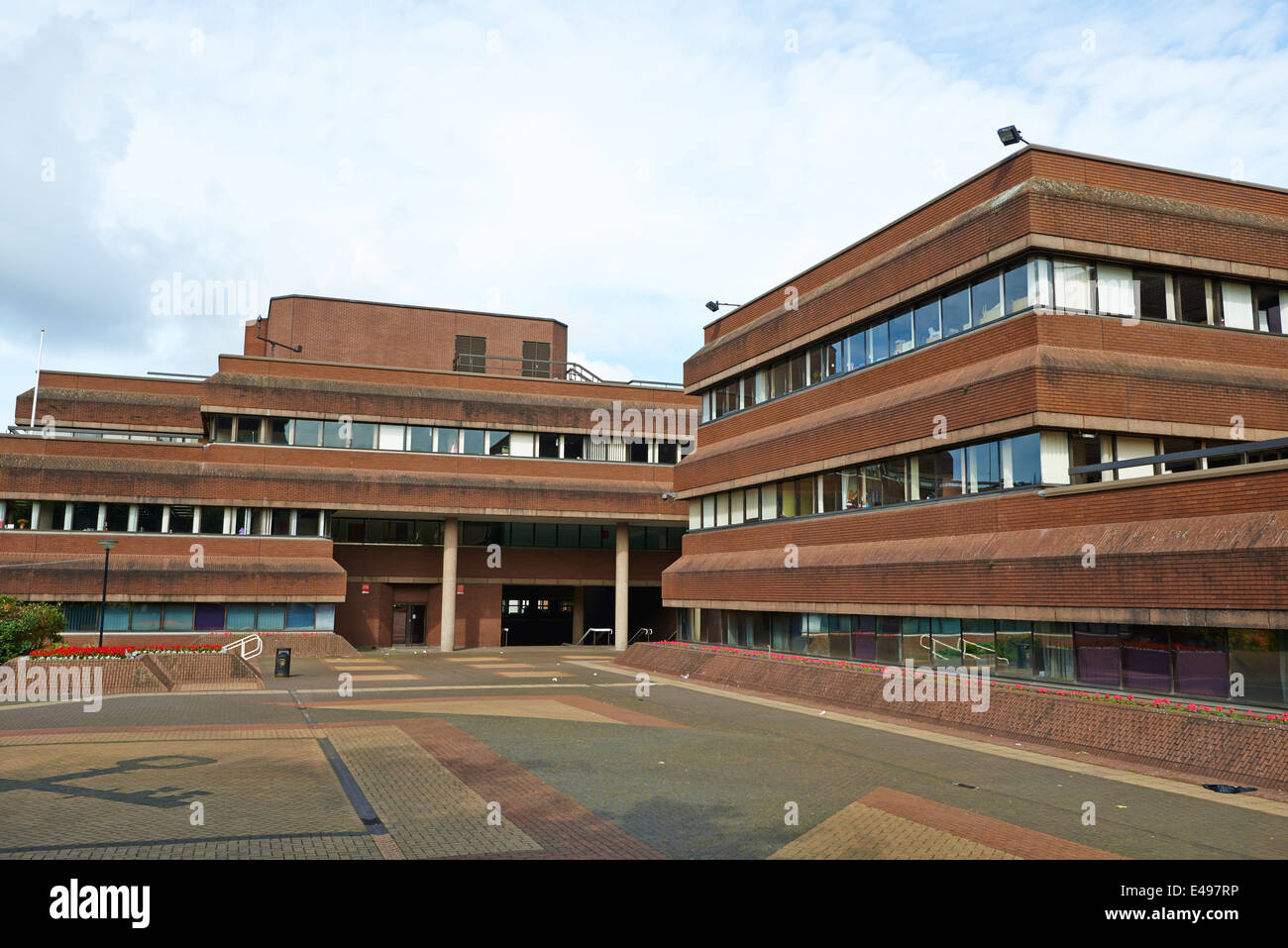 Les bureaux du Conseil de la ville de St Peter's Square Wolverhampton West Midlands UK Banque D'Images