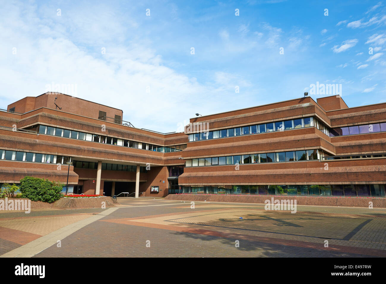 Les bureaux du Conseil de la ville de St Peter's Square Wolverhampton West Midlands UK Banque D'Images