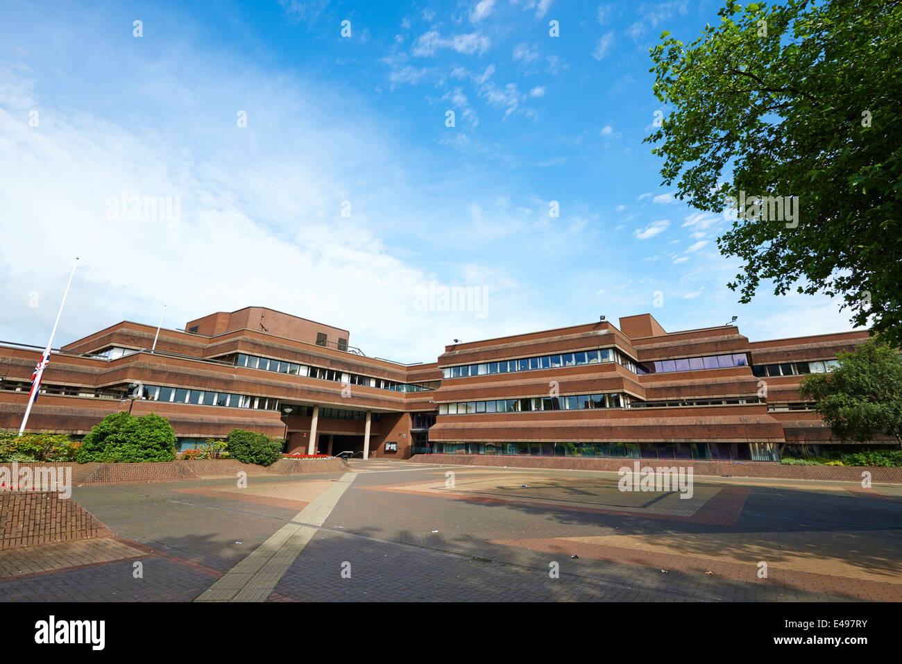 Les bureaux du Conseil de la ville de St Peter's Square Wolverhampton West Midlands UK Banque D'Images