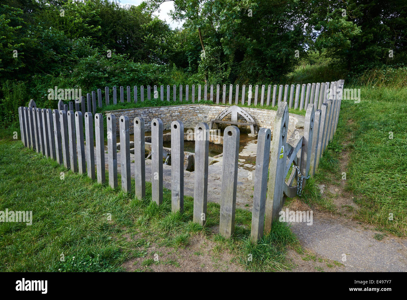 Puits sacré Southam Warwickshire UK Banque D'Images