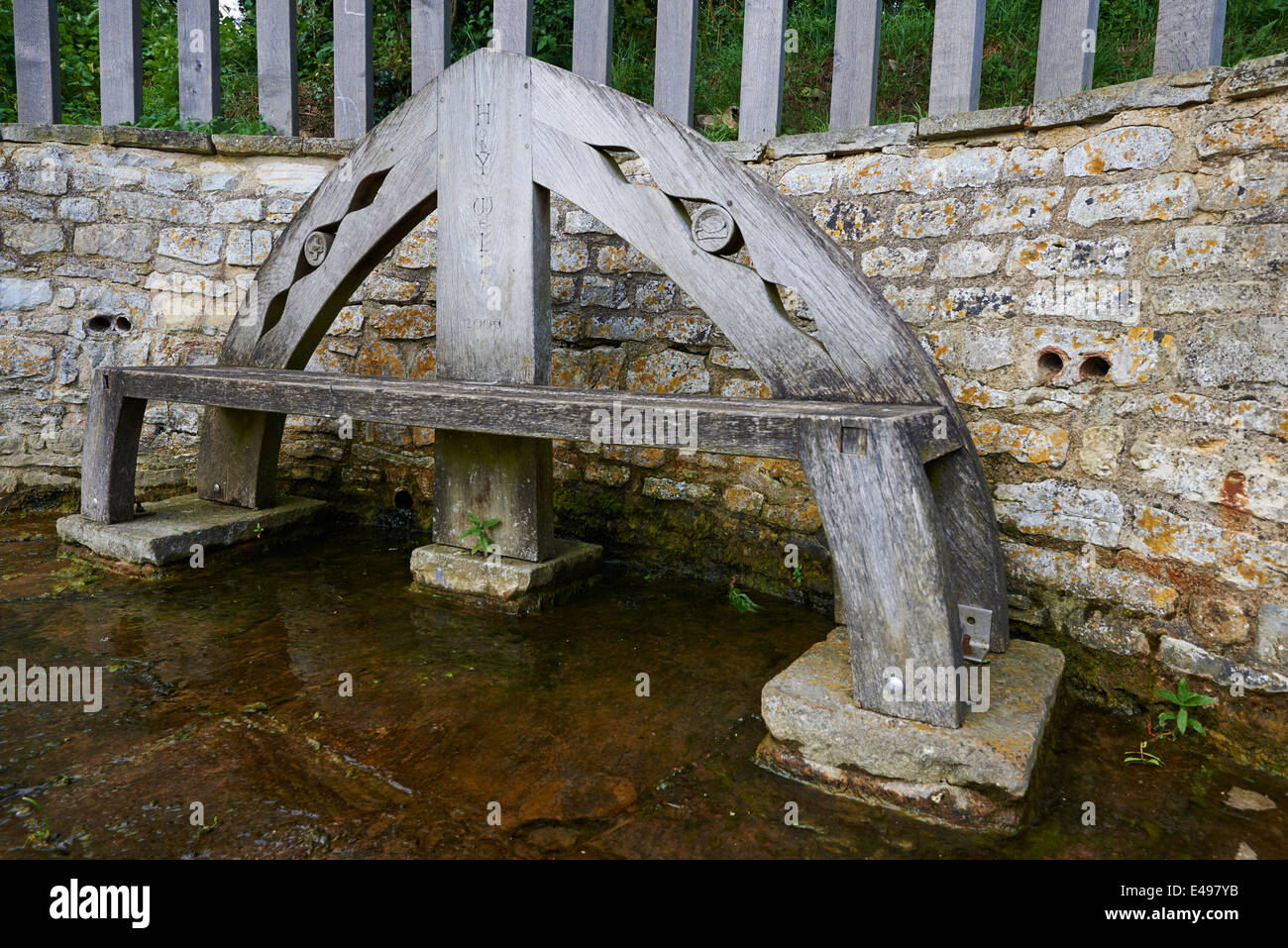 Puits sacré Southam Warwickshire UK Banque D'Images