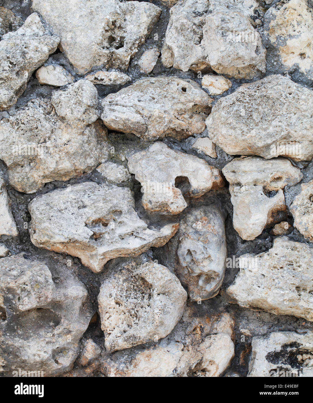 Vieux Mur de pierre, texture background Banque D'Images