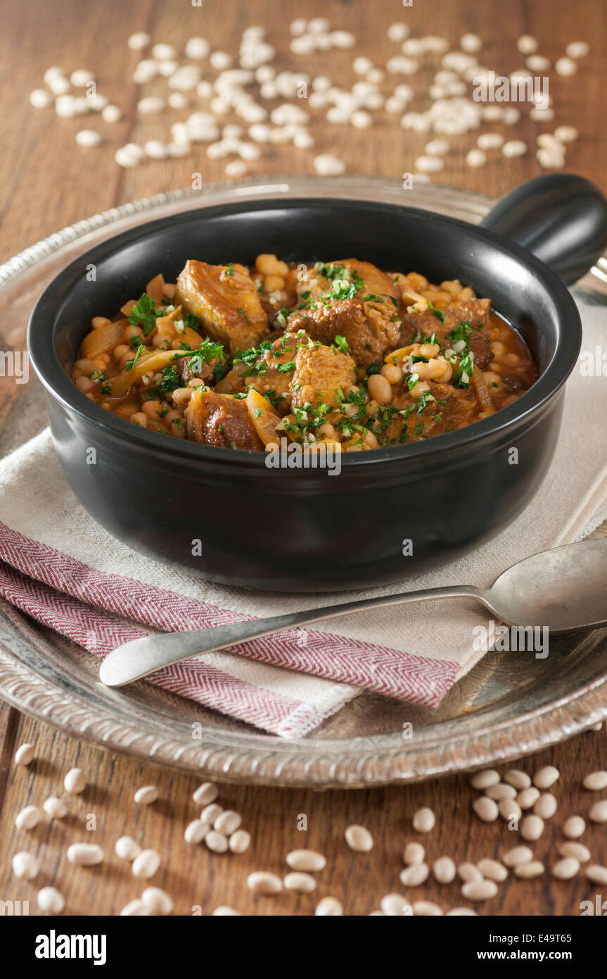 Ragoût D agneau Aux Flageolets En Boîte Flageolets Banque de photographies et d'images à haute résolution - Alamy
