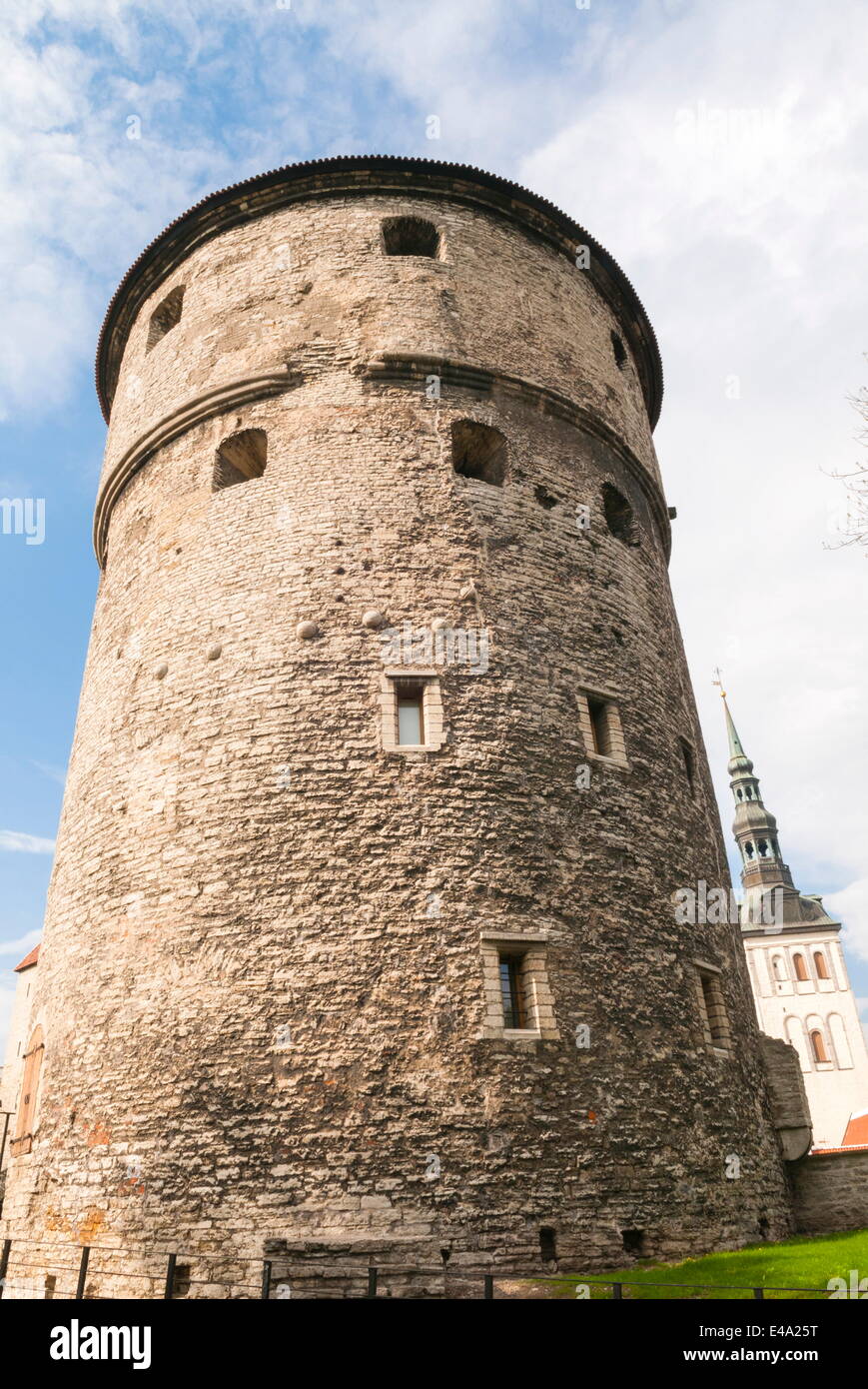 Kiek in de Kok tower, UNESCO World Heritage Site, Tallinn, Estonie, pays Baltes, Europe Banque D'Images