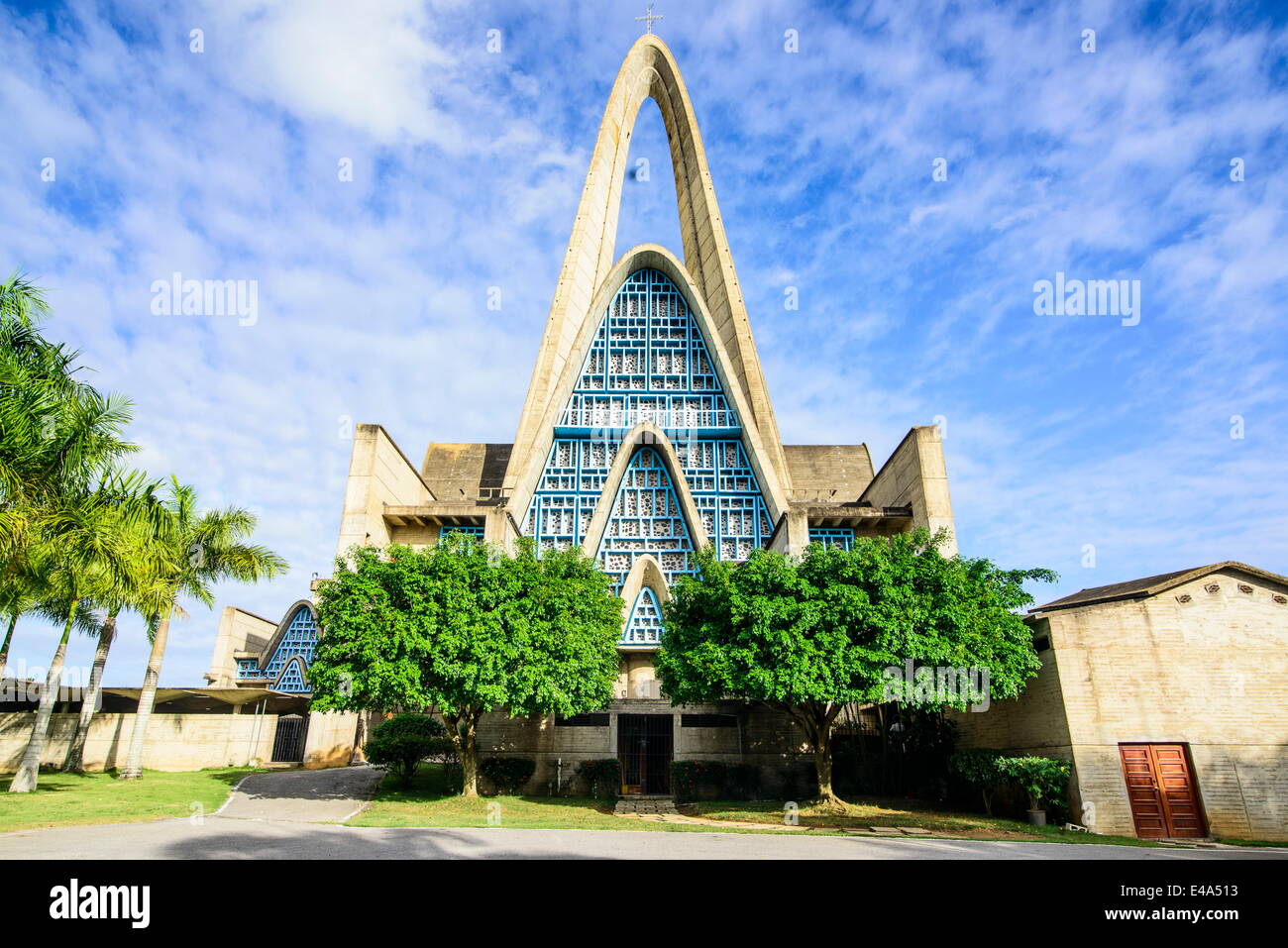 Basilica Catedral Nuestra Señora de la Altagracia de Higuey, en République Dominicaine, Antilles, Caraïbes, Amérique Centrale Banque D'Images