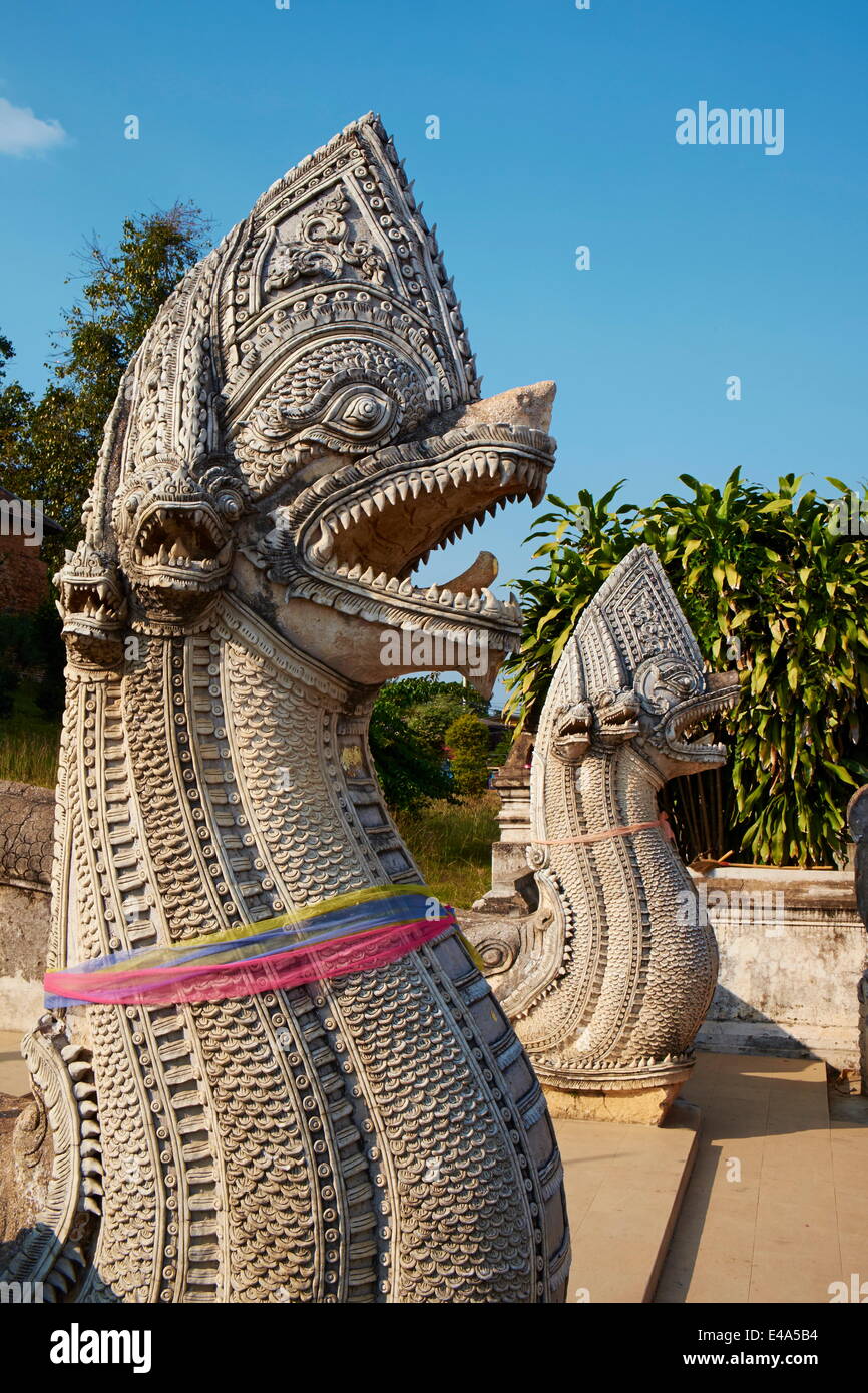 Monastère forteresse de Wat Phra That Lampang Luang, Lampang, Thaïlande, Asie du Sud, Asie Banque D'Images
