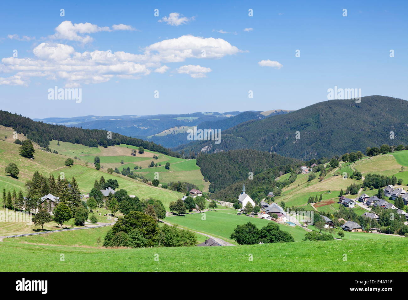 Bad Krozingen, montagne Schauinsland, Forêt Noire, Baden Wurtemberg, Allemagne, Europe Banque D'Images