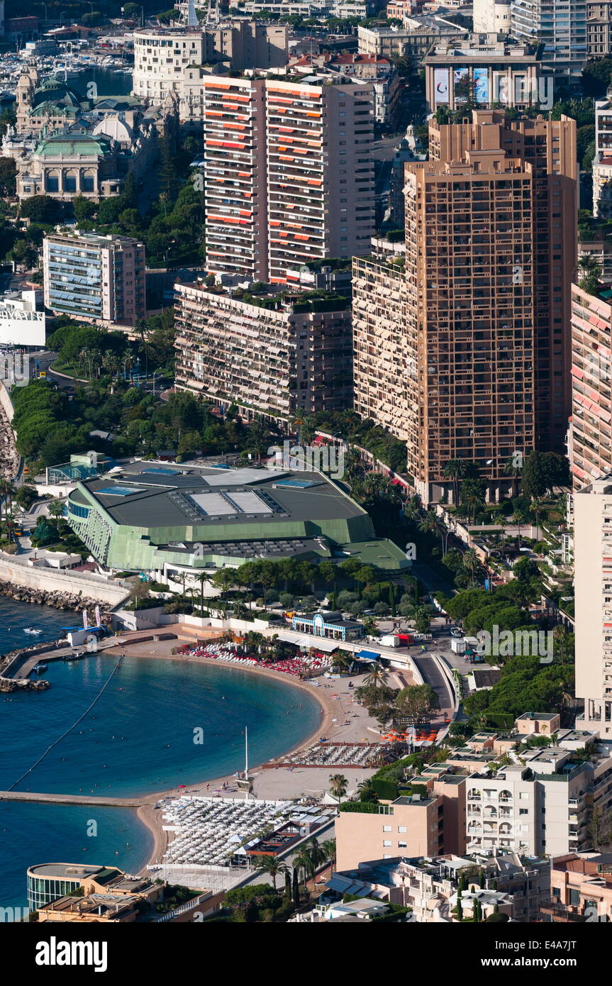 Monte Carlo, Principauté de Monaco, Cote d'Azur, Méditerranée, Europe Banque D'Images