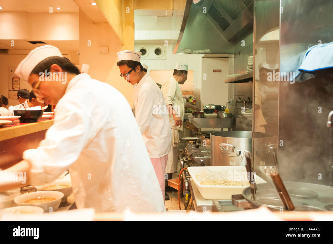 Sapporo, restaurant japonais à Paris, France. Banque D'Images