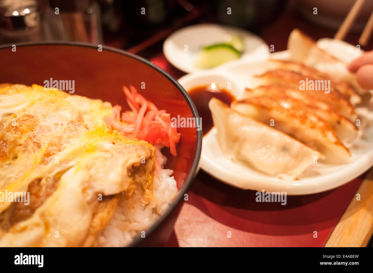 Sapporo, restaurant japonais à Paris, France. Banque D'Images