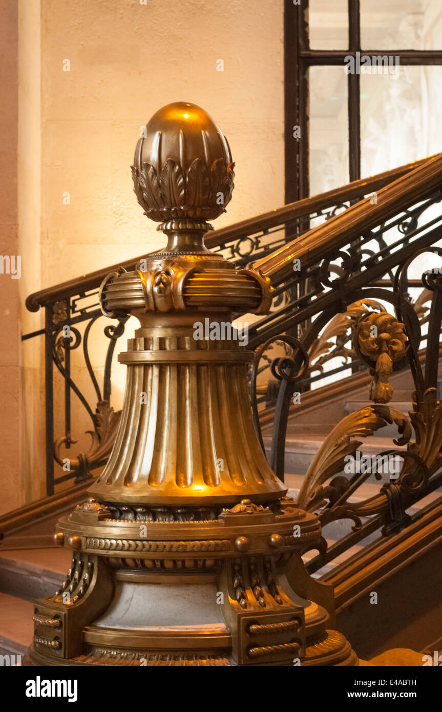 Le 'Grand Palais', architecture intérieure, Paris, France. Banque D'Images