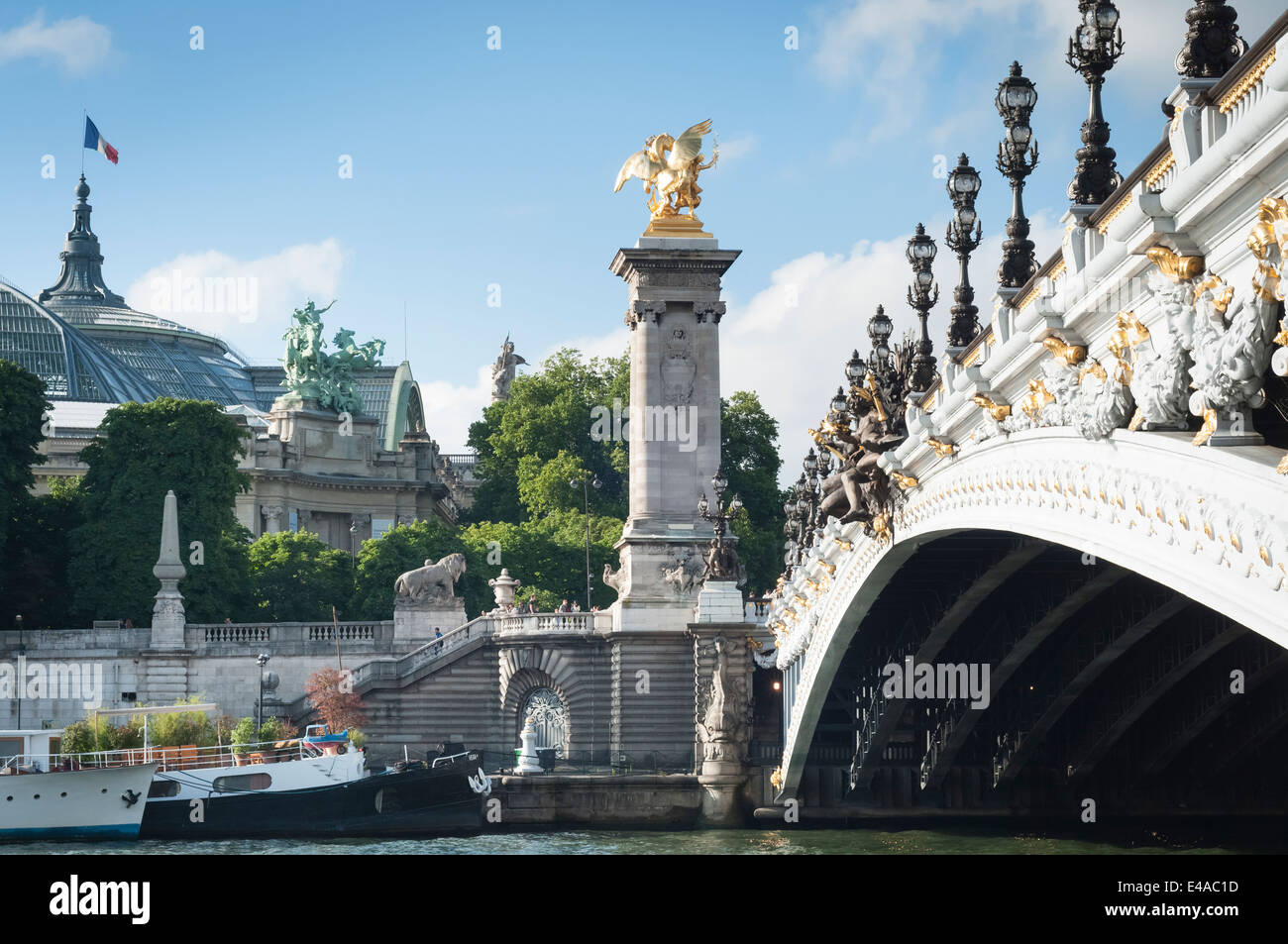 Le Grand Palais, Paris, France. Banque D'Images