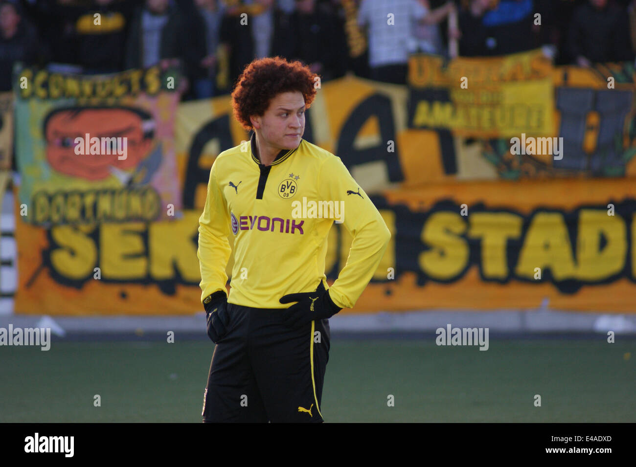 Test Match SC Verl 2 Borussia Dortmund II 2 arène Tonnies Rheda-Wiedenbruck Samedi 12 Janvier 2013 Banque D'Images