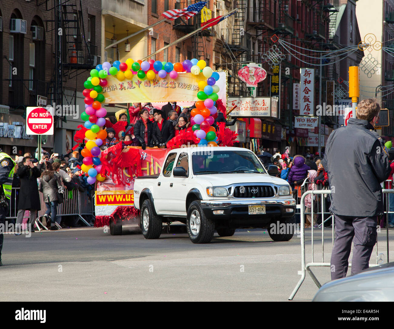 NEW YORK, NEW YORK - 17 février : défilé du Nouvel An chinois au cours de la célébration qui a eu lieu dans le quartier chinois. Prises le 17 février 2013 à New York. Banque D'Images
