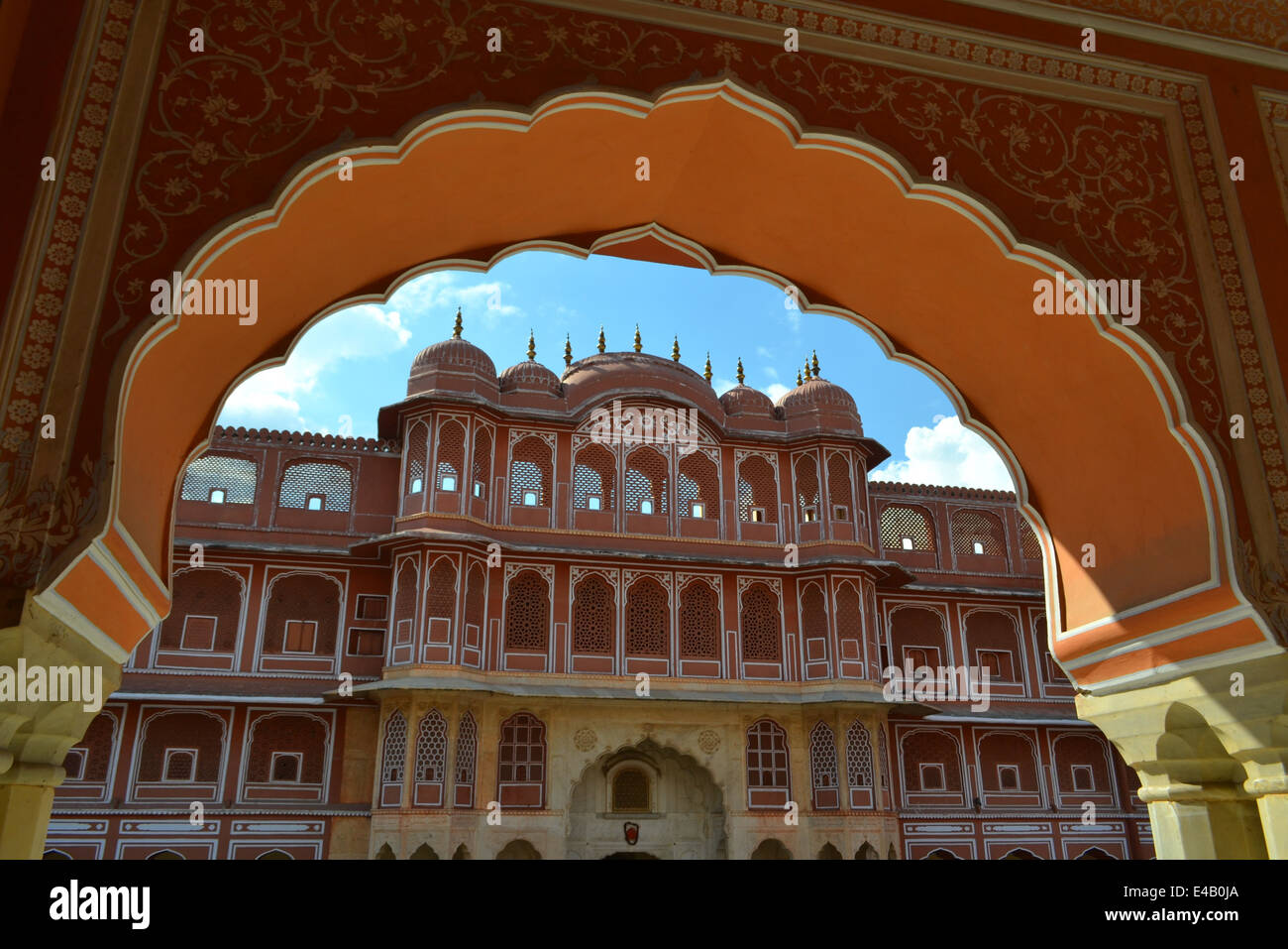 City Palace à Jaipur, Rajasthan, Inde Banque D'Images