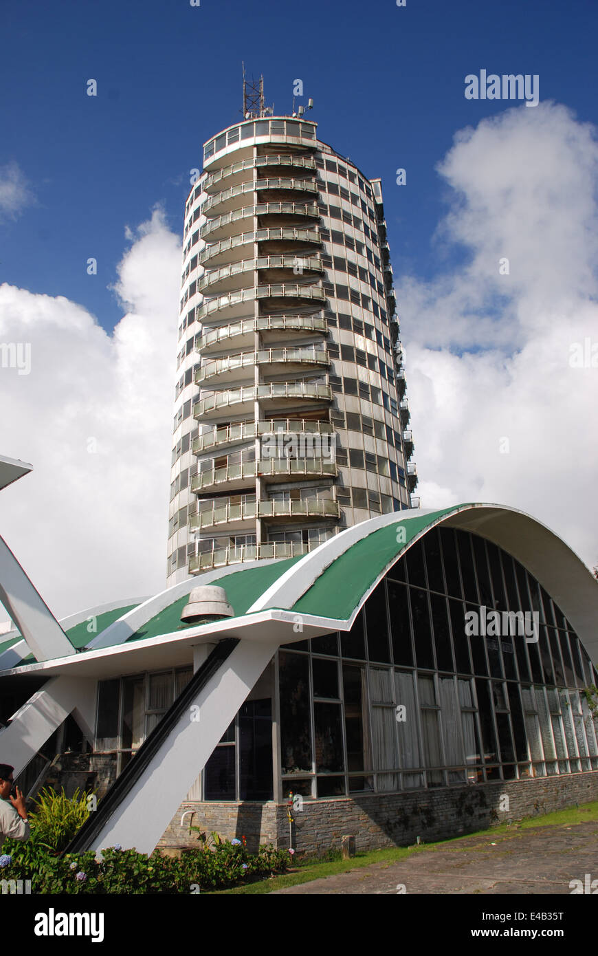 Hôtel Humboldt, situé sur le dessus de la Montagne Avila. Caracas, Venezuela. Banque D'Images