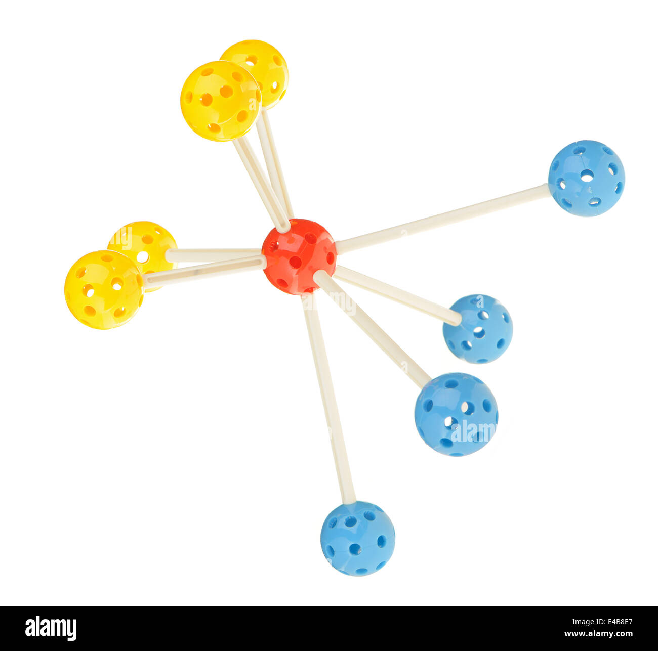 modèle de la molécule Banque D'Images