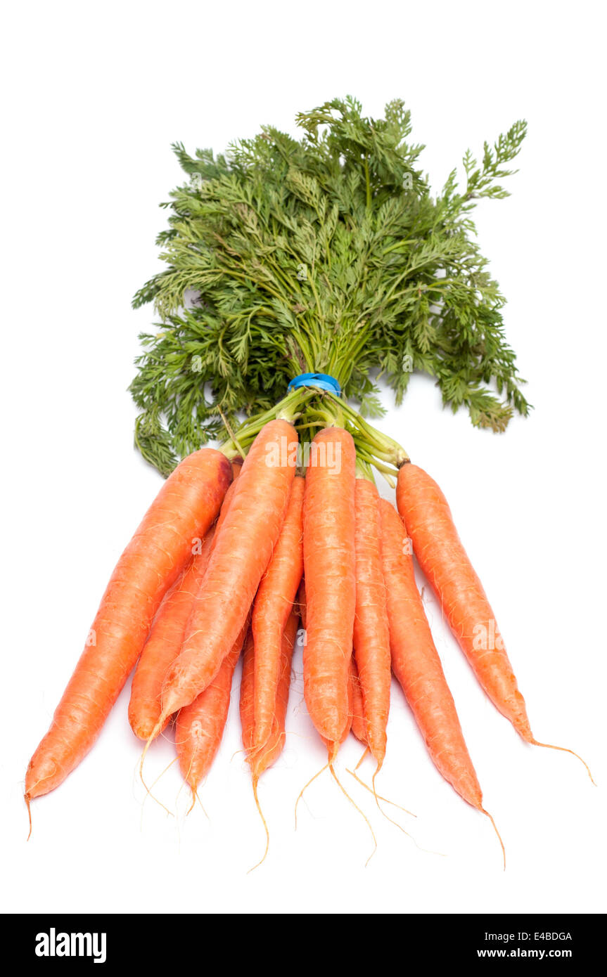 Bunch of carrots Banque D'Images