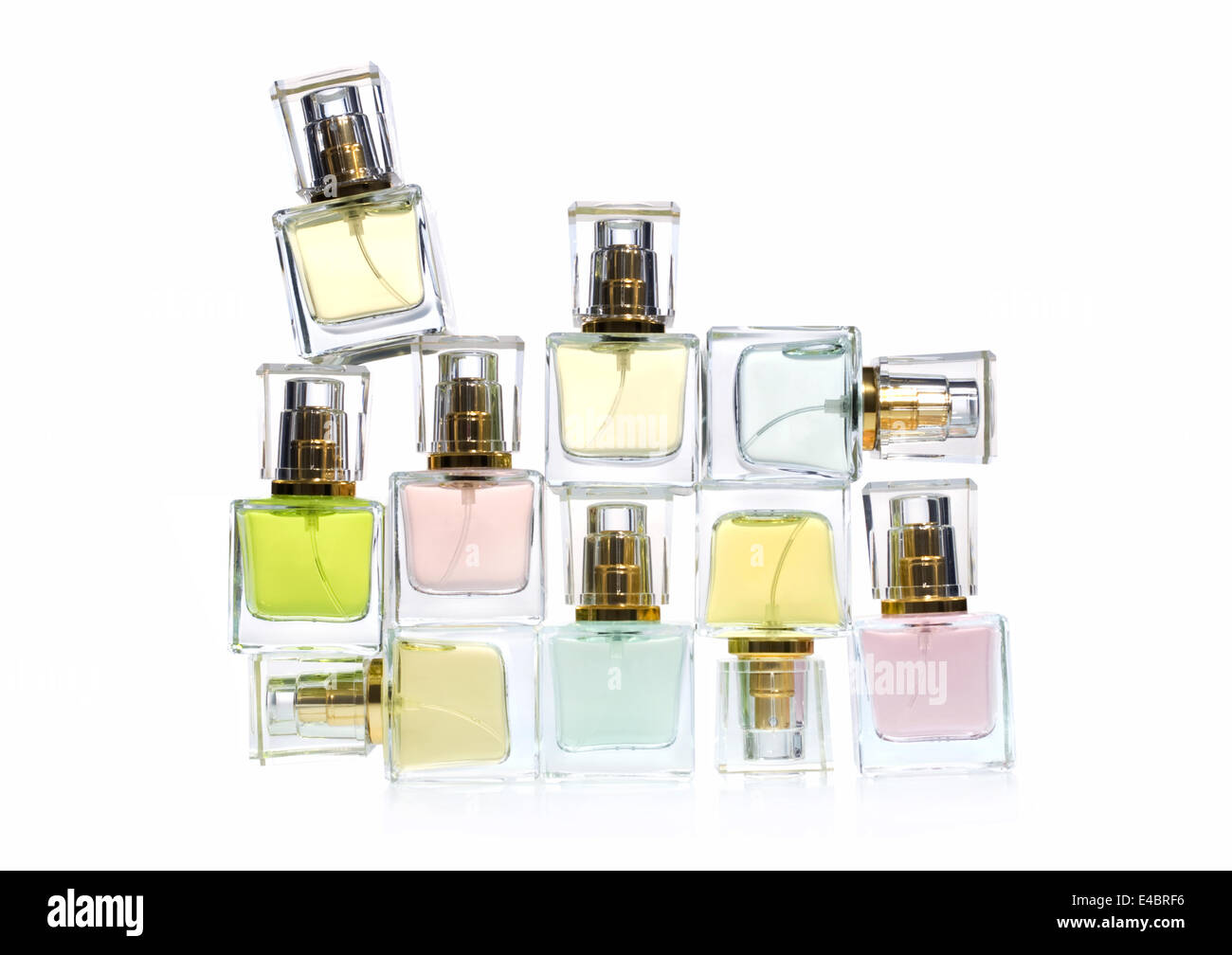 Flacons de parfum Banque D'Images