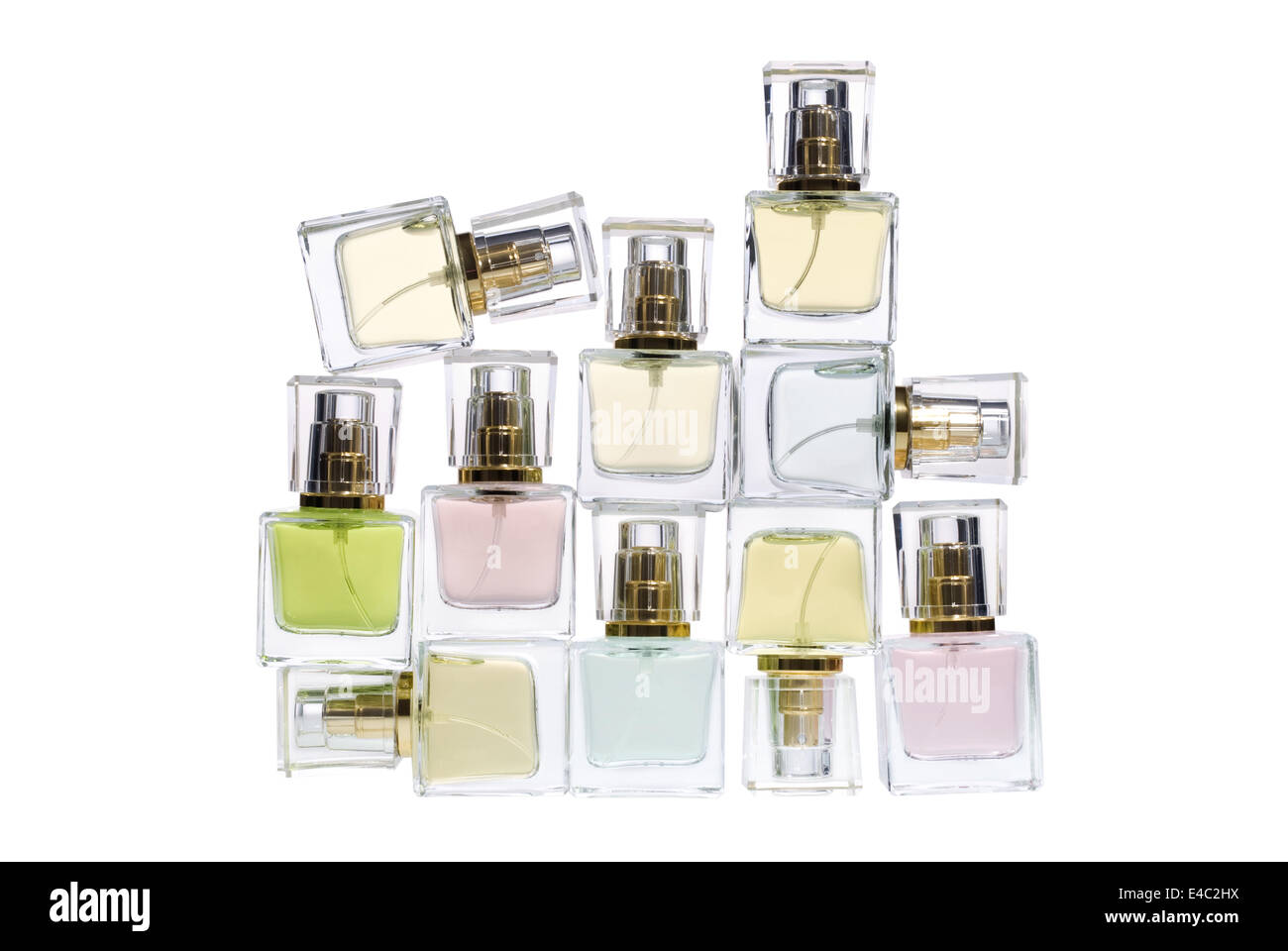 Flacons de parfum Banque D'Images