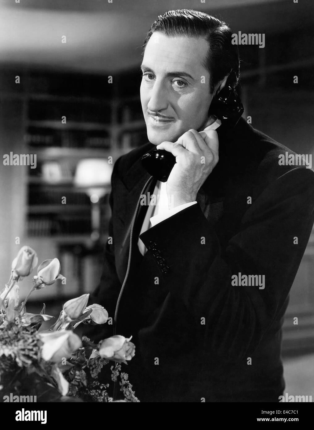 Basil Rathbone, sur-ensemble du film, 'Le docteur fou', 1941 Banque D'Images