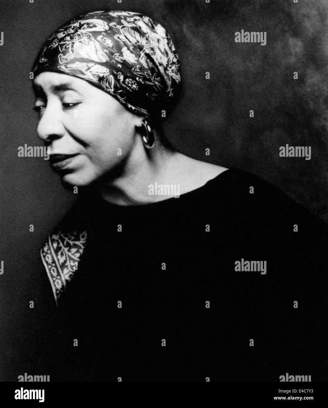 Shirley Horn, chanteuse et pianiste de jazz américain, Portrait, circa 1990 Banque D'Images