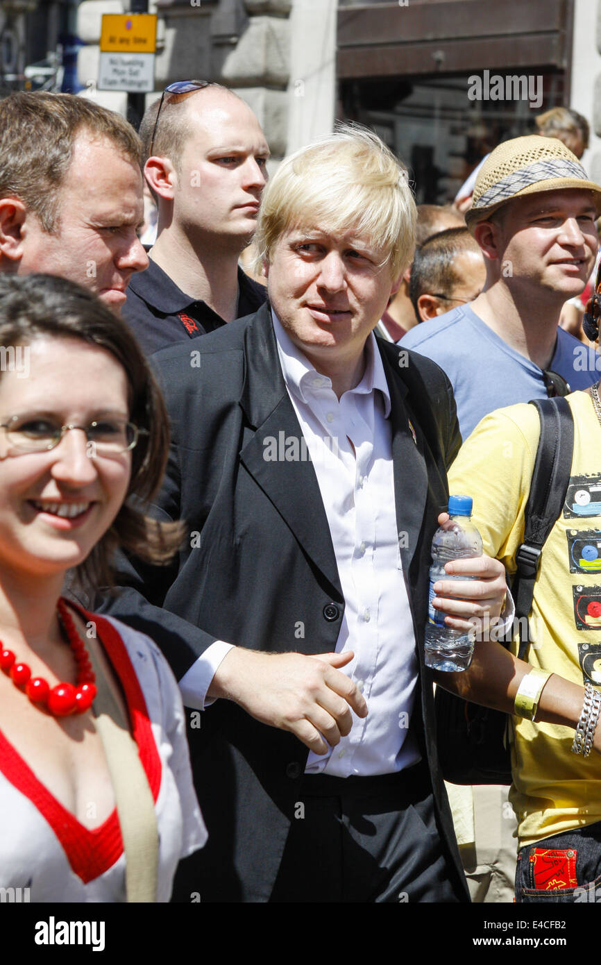 Boris Johnson, maire de Londres, Angleterre, Royaume-Uni. 03/07/2010 Banque D'Images