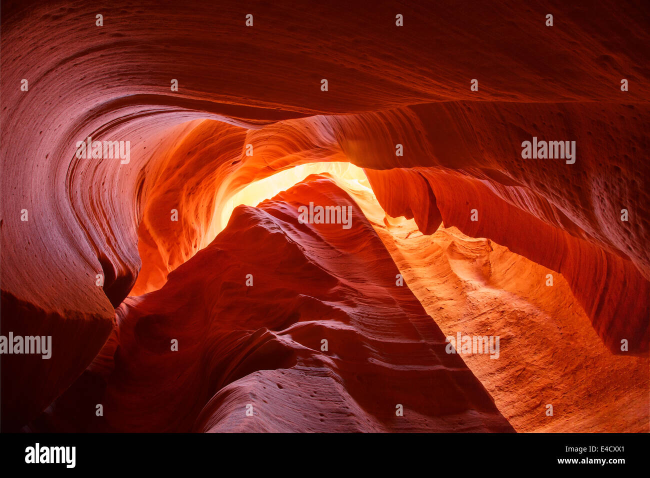 Canyon X canyon, Parc Navajo Land, Page, Arizona. Banque D'Images