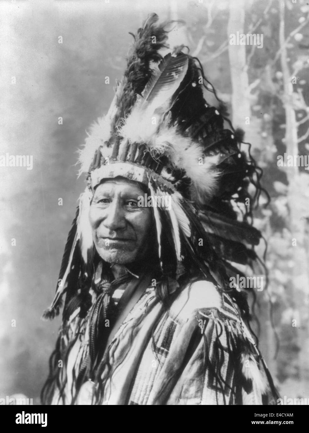 Chef de l'American Horse, vers 1900 Banque D'Images