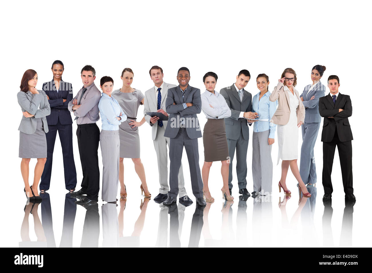 Image composite des gens d'affaires Banque D'Images