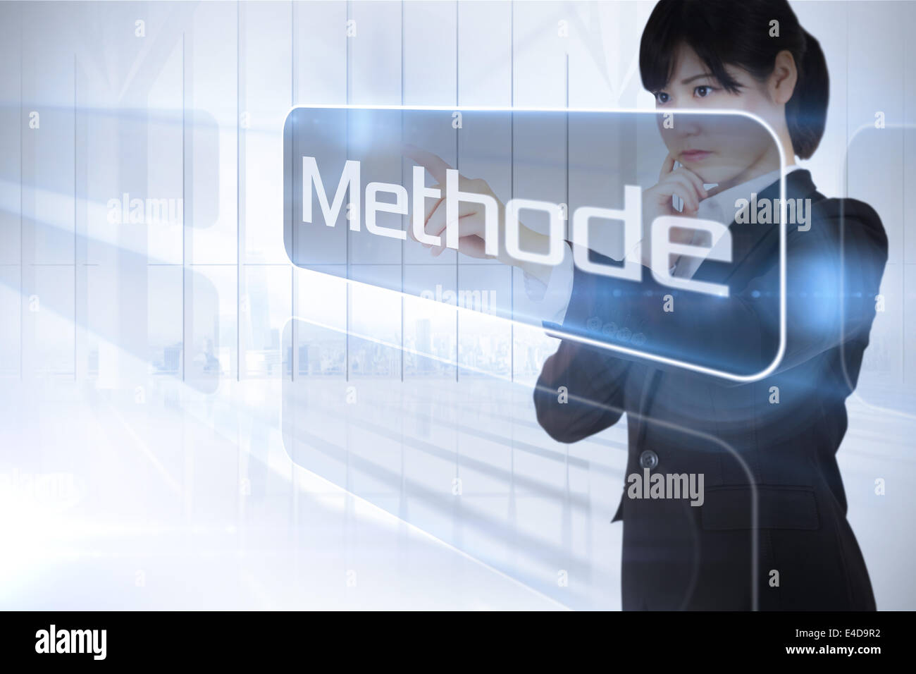 Présentation de la méthode d'affaires mot en allemand Banque D'Images