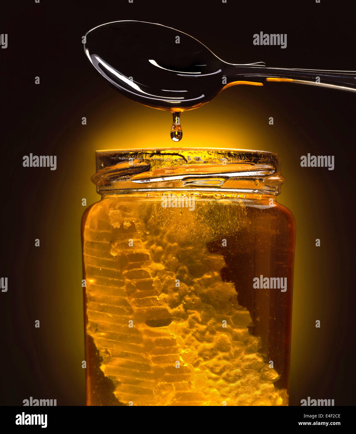 Miel goutte Banque de photographies et d’images à haute résolution Alamy