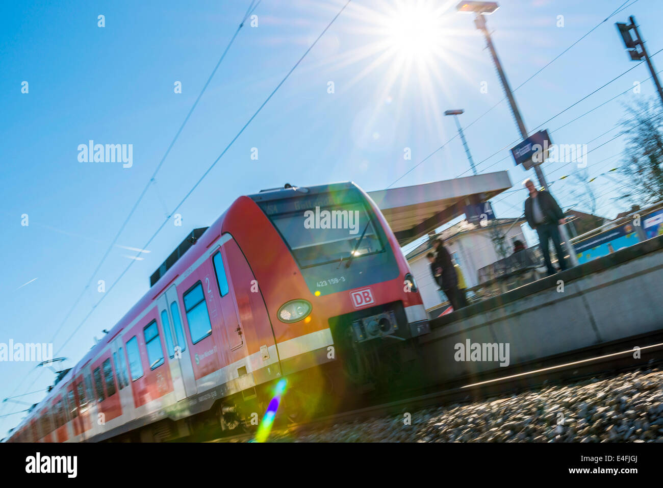 S-Bahn München Banque D'Images