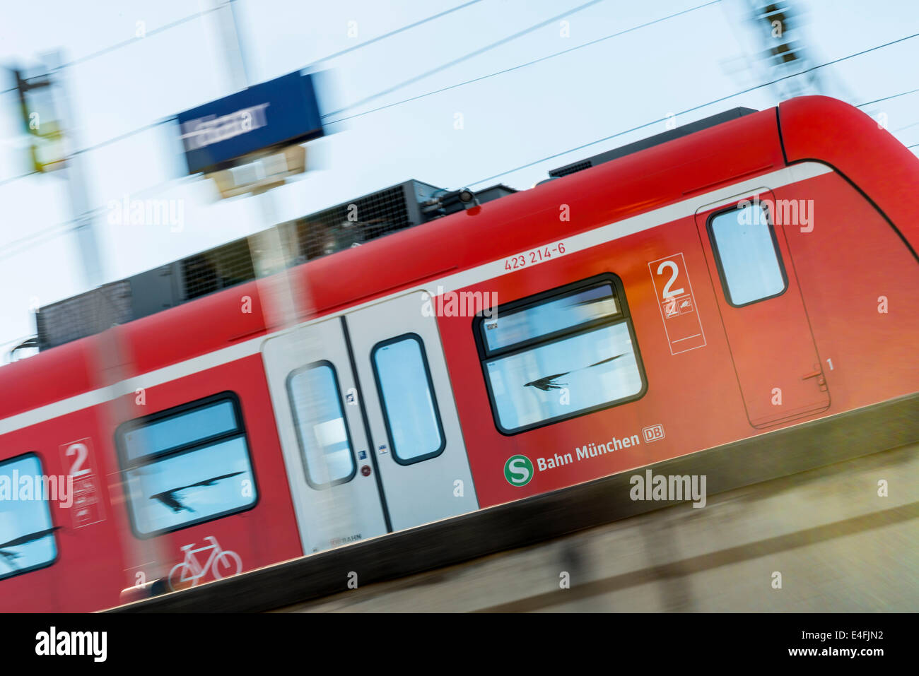 S-Bahn München Banque D'Images