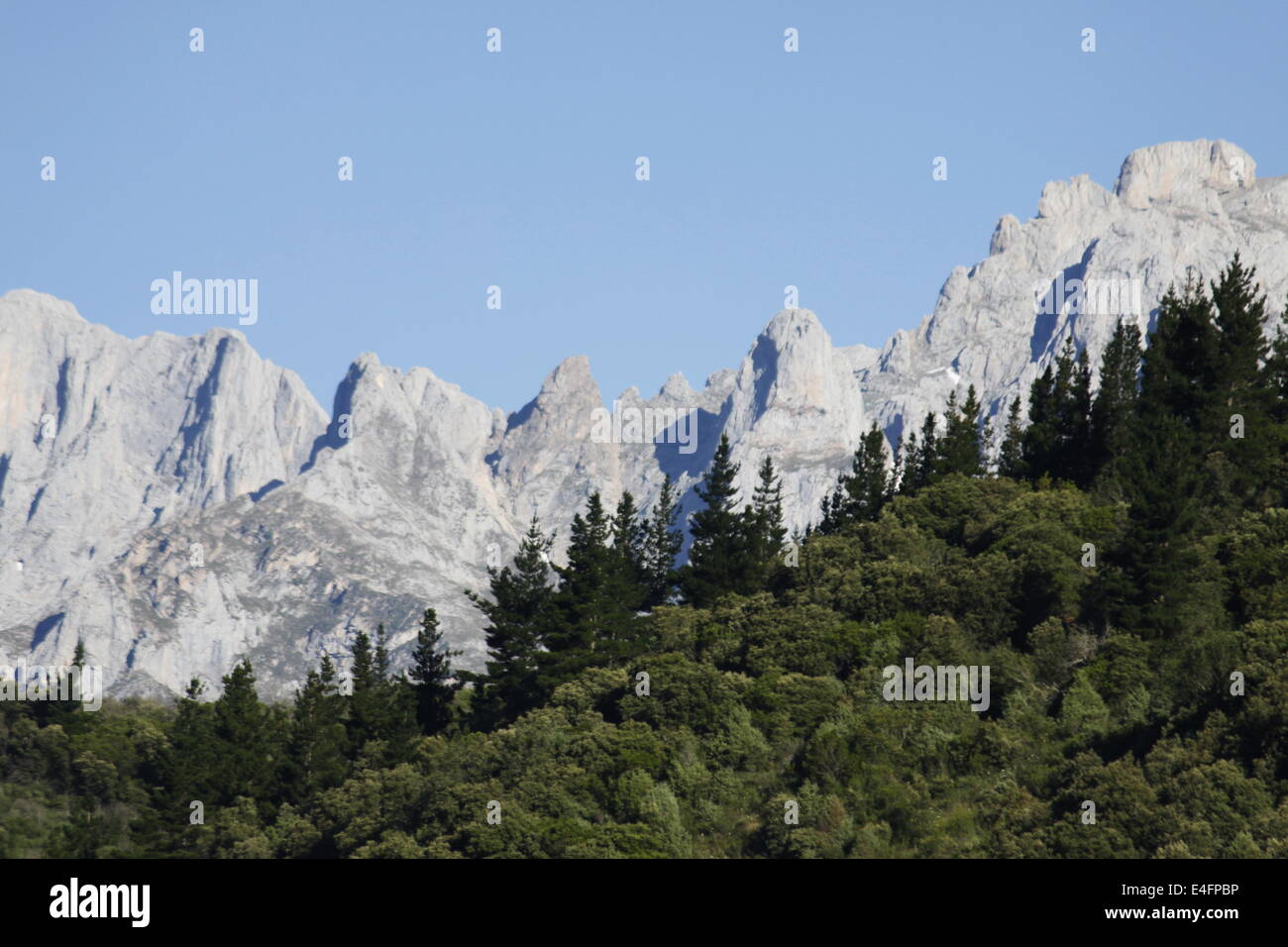 Espagne Picos de Europa Banque D'Images
