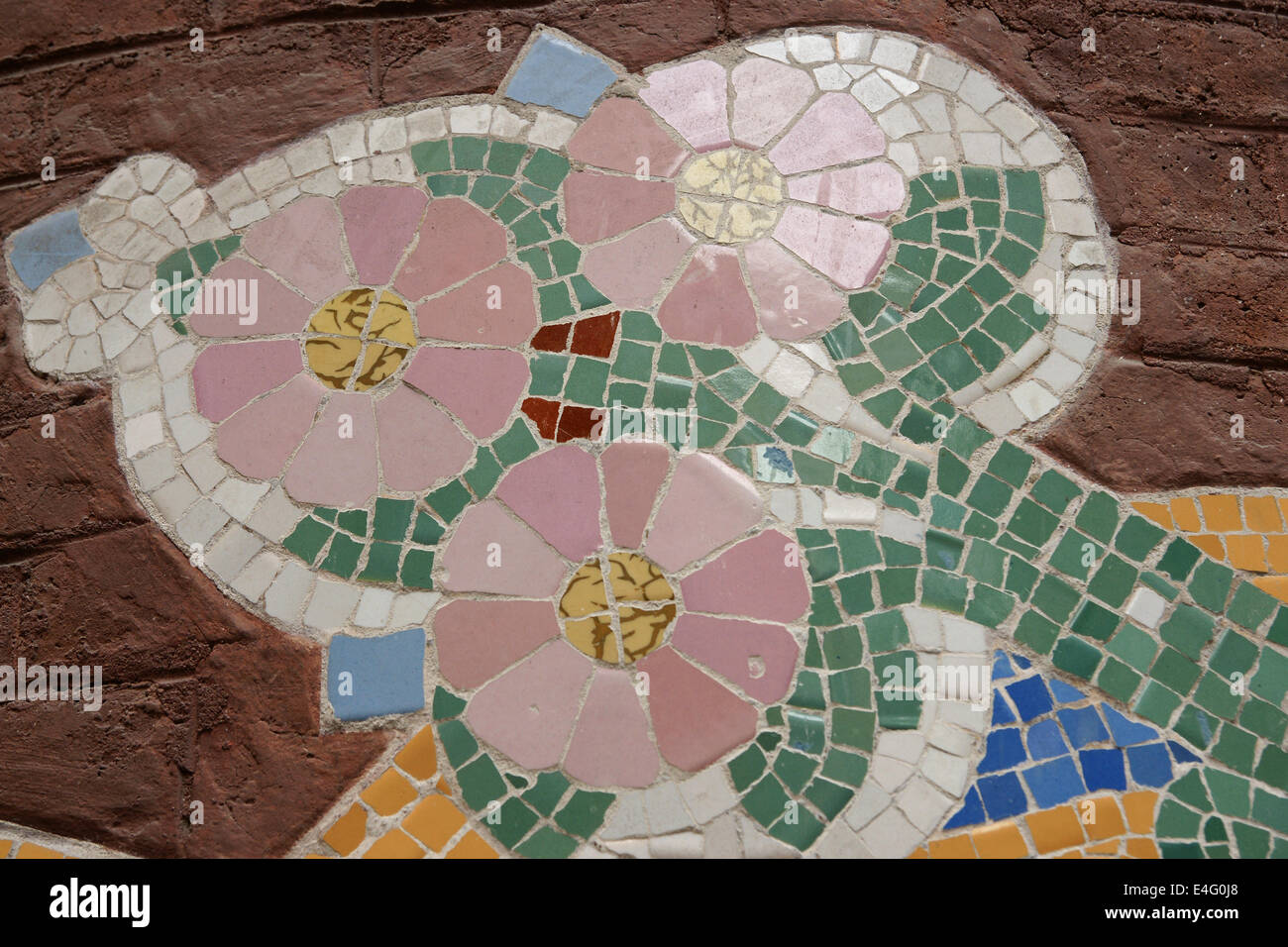 L'Espagne. Barcelone. Palais de la musique catalane. Salle de Concert. De style moderniste. Construit 1905-1908 par Luis Domech i Montaner. Banque D'Images