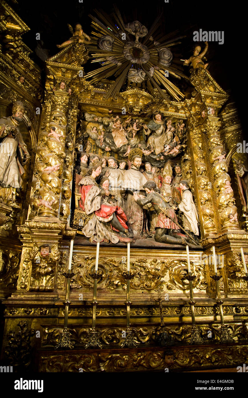 Cathédrale de la Sainte Croix et Sainte Eulalia Banque D'Images