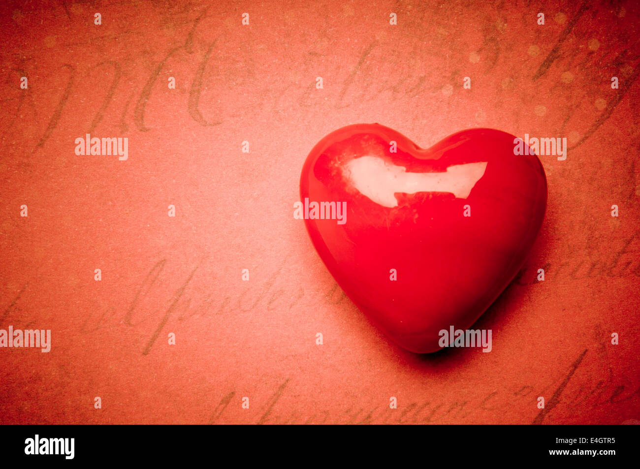 Forme de coeur, l'amour concept Banque D'Images