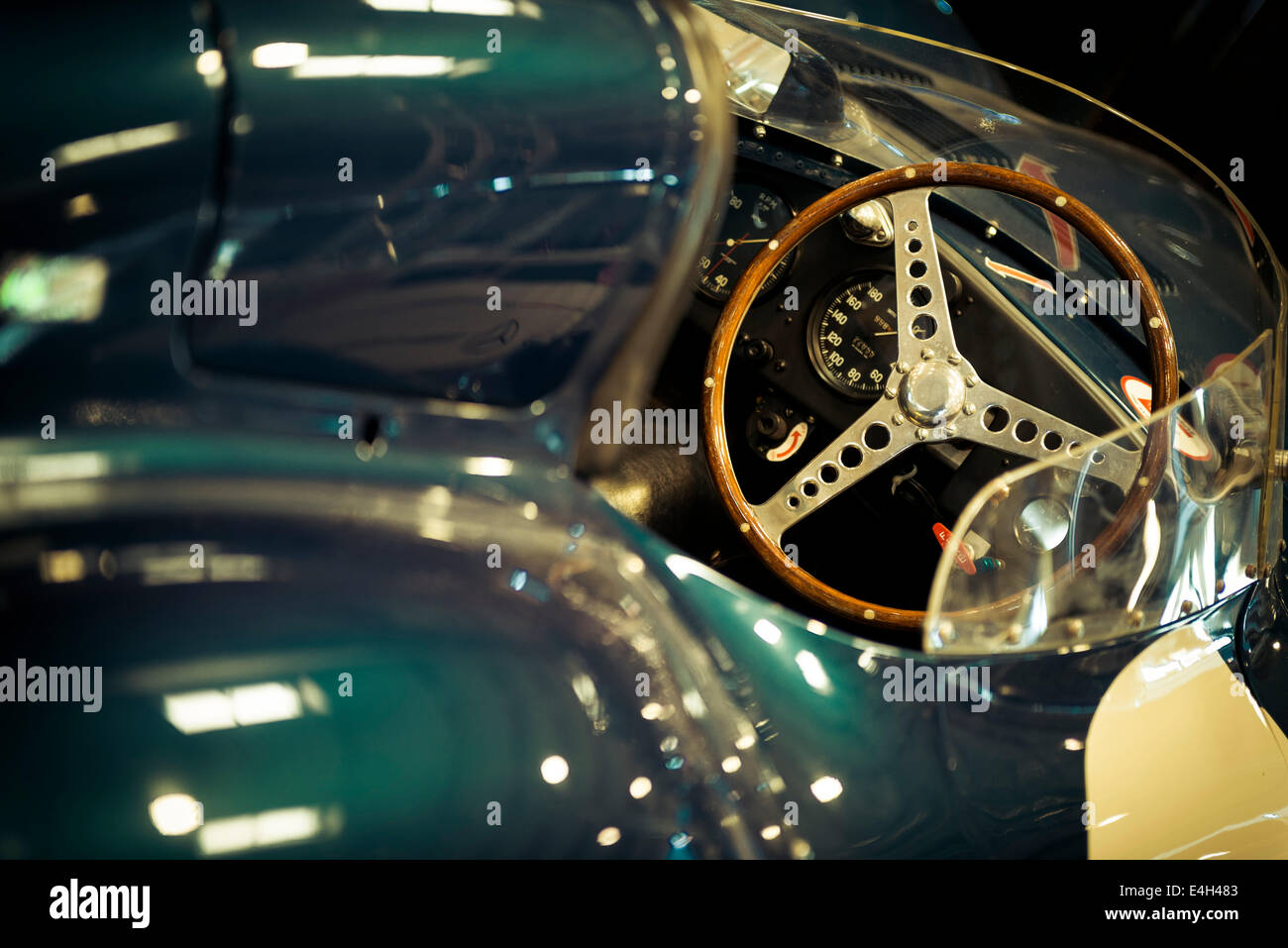 Jaguar D-Type de l'Ecurie Ecosse Banque D'Images
